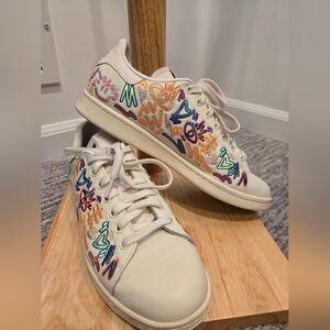 Adidas stan Smith pride casual leather sneakers